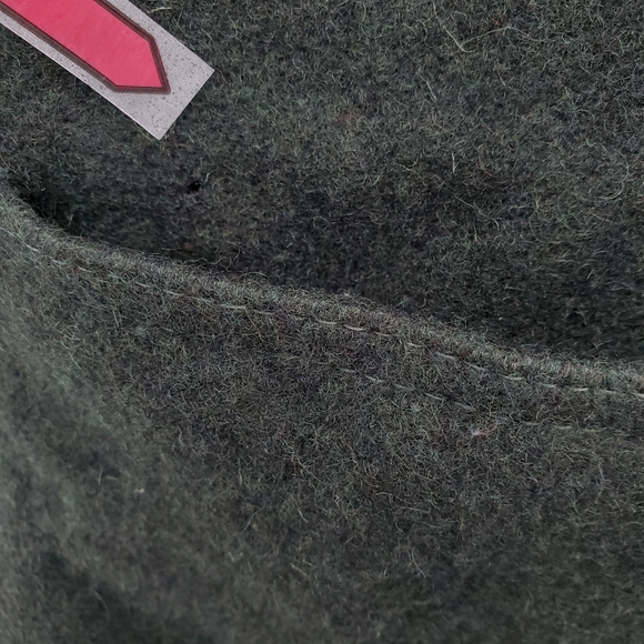 Vintage Codet Bib Overalls Mens XL Green Wool Canada Hunting Outdoors Pants - Picture 10 of 11